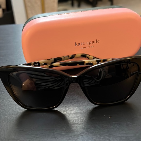 kate spade Accessories Kate Spade Lucca Sunglasses Polarized Black